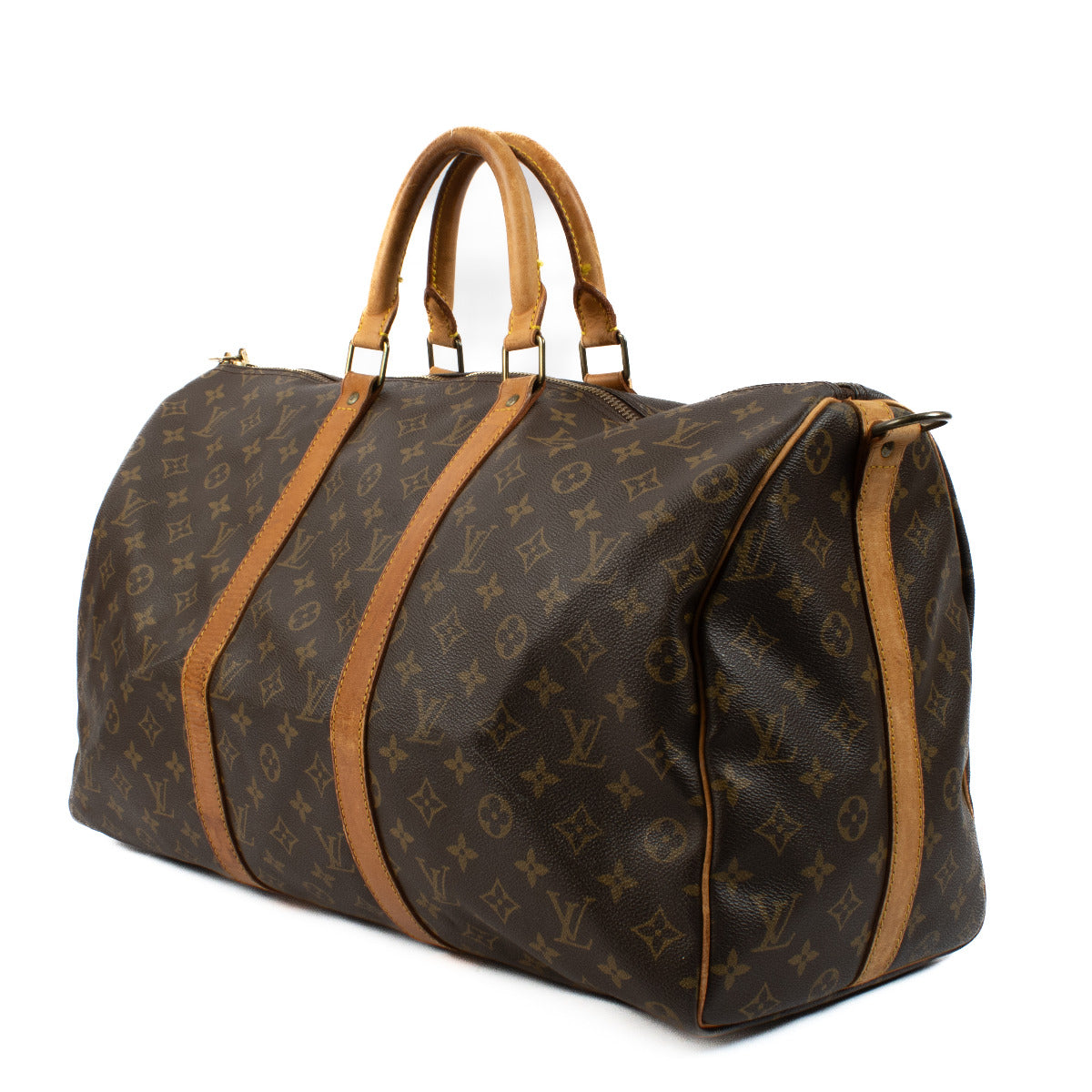 Louis Vuitton Monogram Keepall 50 Travel Bag