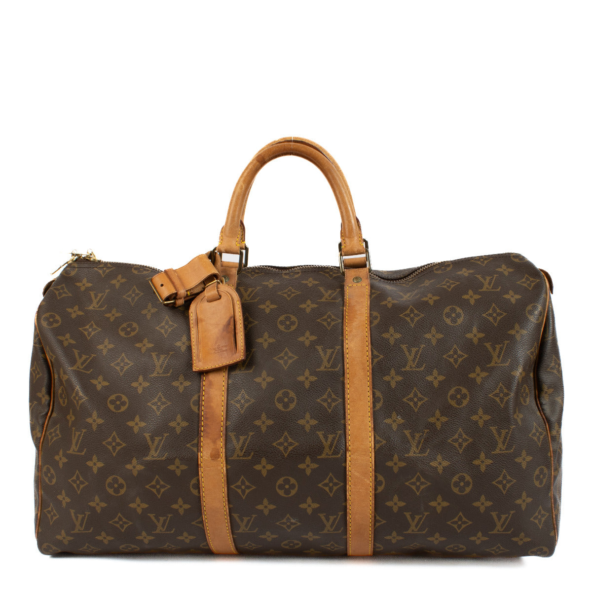 Are you looking for an authentic designer Louis Vuitton Monogram Keepall 50 Travel Bag?