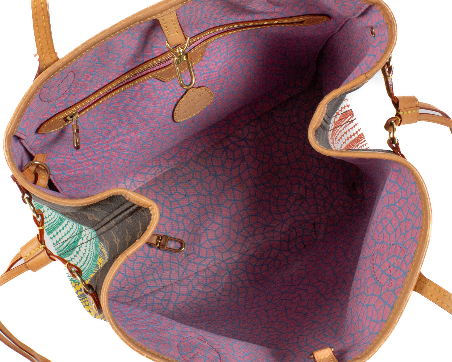 Louis Vuitton x Yayoi Kusama Neverfull MM Tas