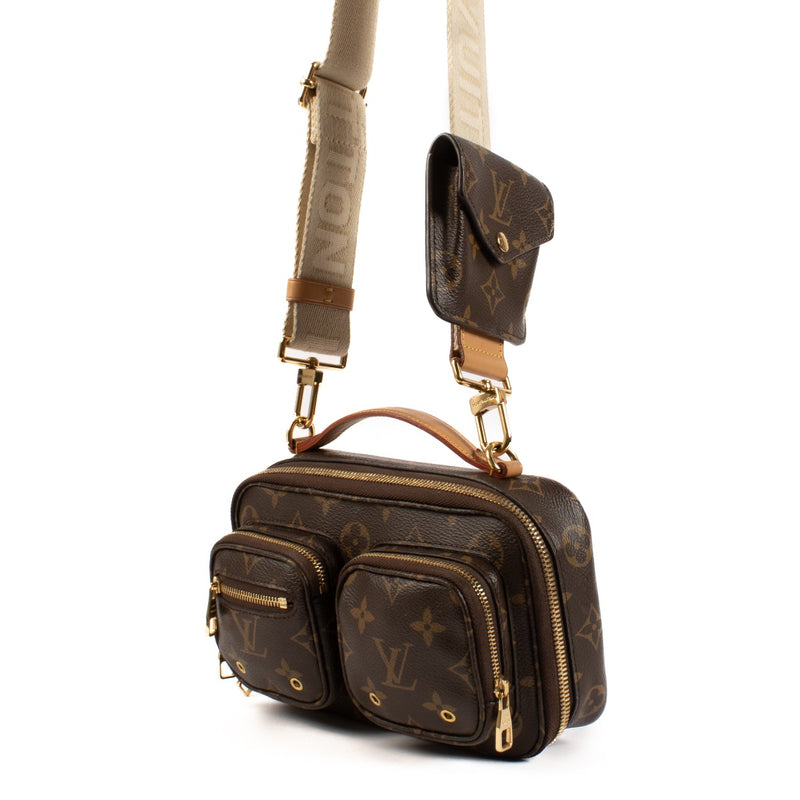 Louis Vuitton Monogram Canvas Utility Bag