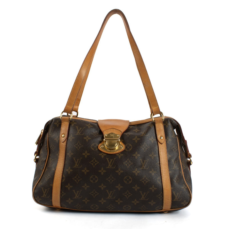 Shop safe online at Labellov in Antwerp and Knokke this 100% authentic second hand Louis Vuitton Monogram Stresa Bag