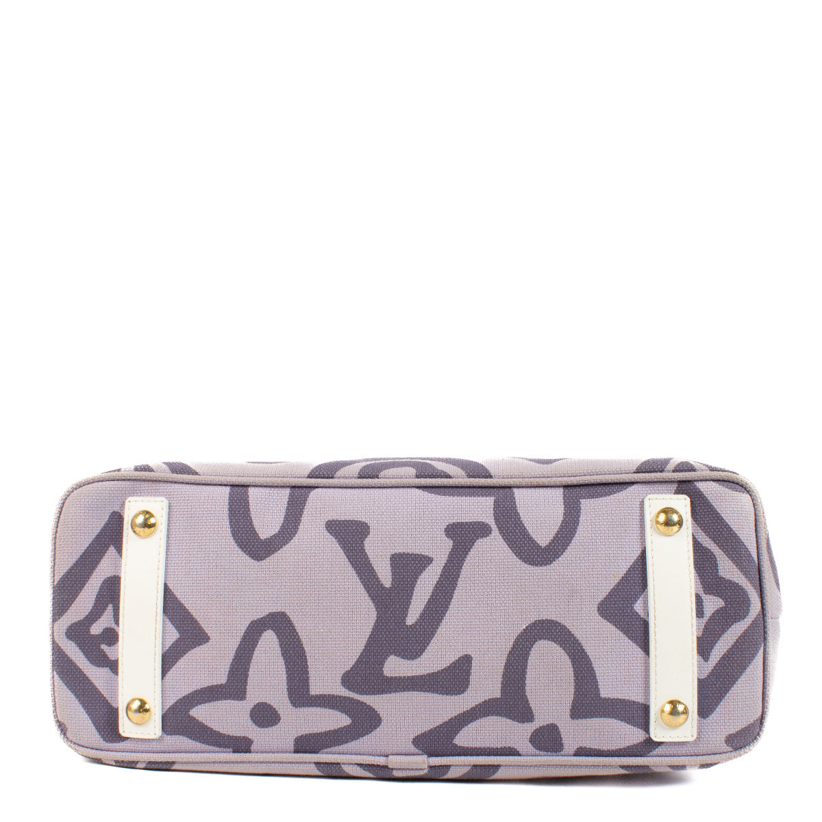 Sac à bandoulière Cabas Louis Vuitton en toile Tahitienne violette