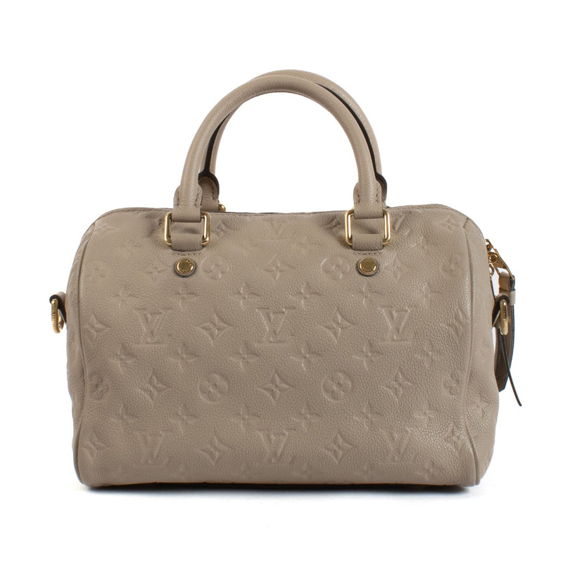 Louis Vuitton Galet Monogram Empreinte Speedy Bandoulière 25 Bag