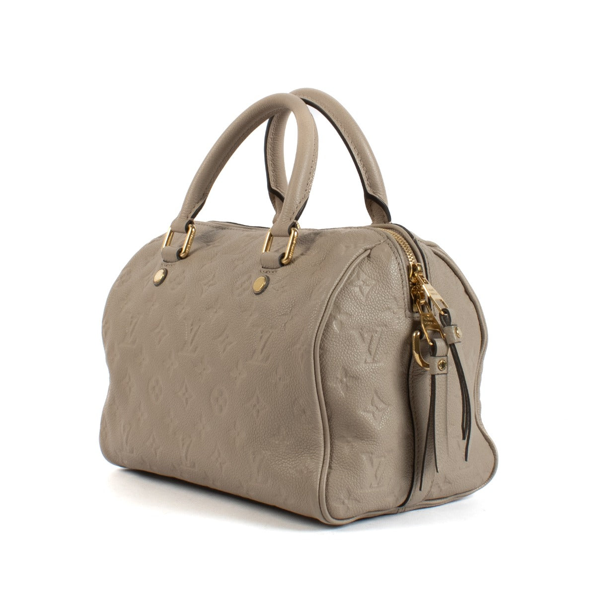 Sac Speedy Bandoulière 25 Louis Vuitton Galet Monogram Empreinte