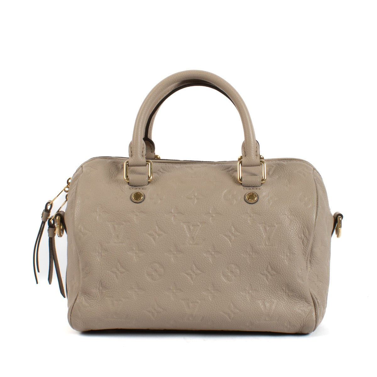 Sac Speedy Bandoulière 25 Louis Vuitton Galet Monogram Empreinte