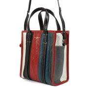 Shop 100% authentic Balenciaga Multicolor Striped Bazar XS Bag at Labellov.com.