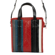 Shop 100% authentic Balenciaga Multicolor Striped Bazar XS Bag at Labellov.com.
