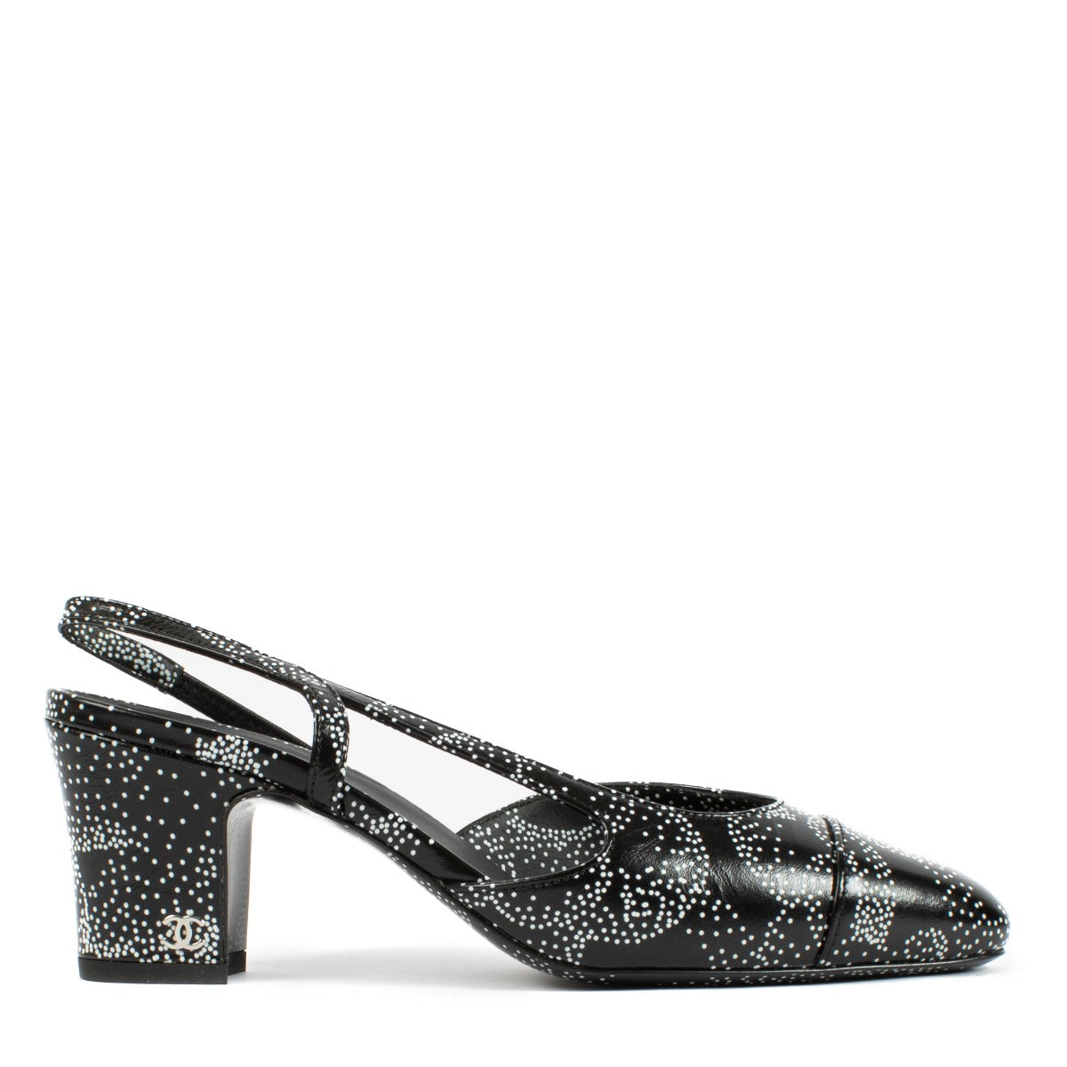 Shop 100% authentic secondhand Chanel 23K Black Dot Slingbacks on Labellov.com