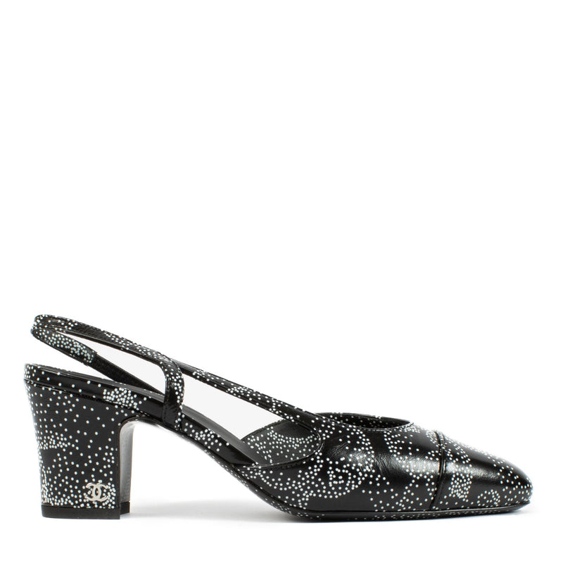 Shop 100% authentic secondhand Chanel 23K Black Dot Slingbacks on Labellov.com
