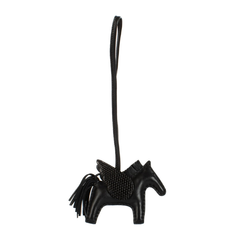 Hermès Rodeo PM Pegase Touch So Black Milo/Lizard Charm