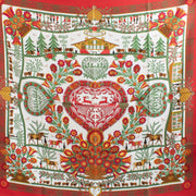 Shop 100% authentic second-hand Hermès Multicolor Découpages Silk 90 Scarf on Labellov.com