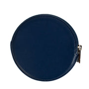 Shop safe online at Labellov in Antwerp, Brussels and Knokke this 100% authentic second hand Loewe Blue Leather Round Coin Purse