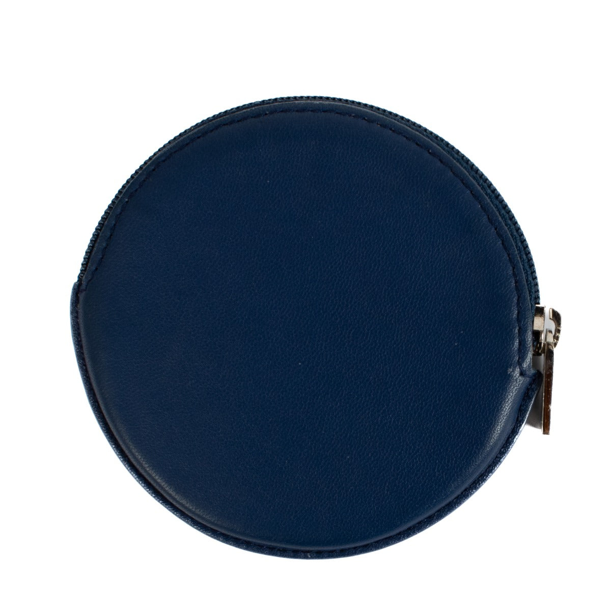 Shop safe online at Labellov in Antwerp, Brussels and Knokke this 100% authentic second hand Loewe Blue Leather Round Coin Purse