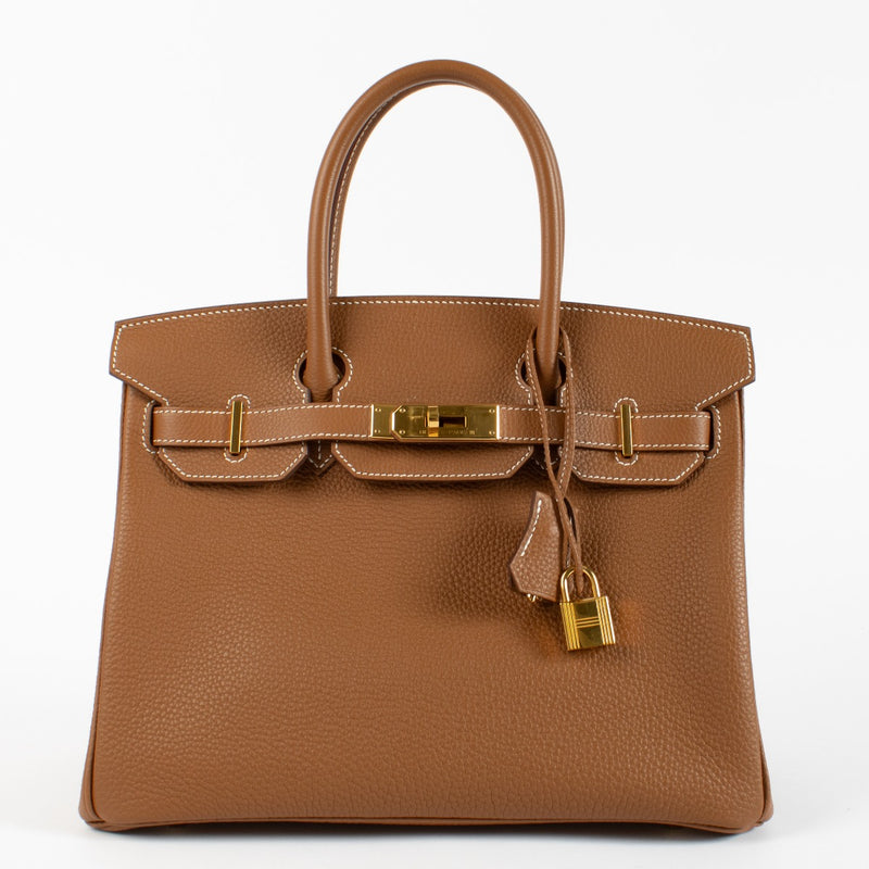 Hermès Birkin 30 Goud Togo GHW