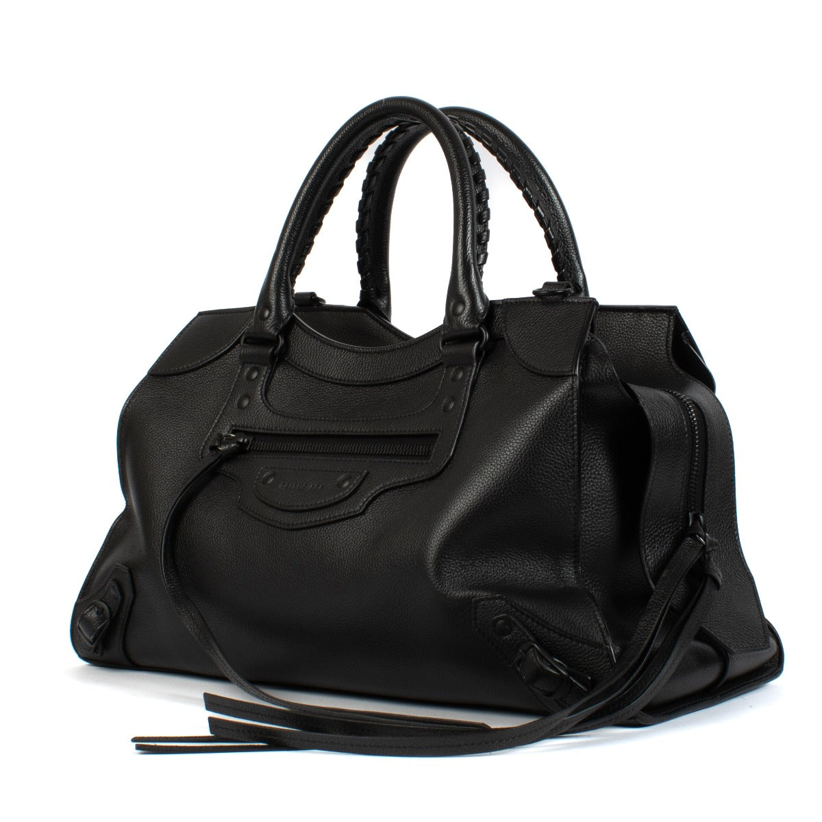 Shop safe online at Labellov in Antwerp, Brussels and Knokke this 100% authentic second hand Balenciaga Black Neo Classic Large Top Handle Bag