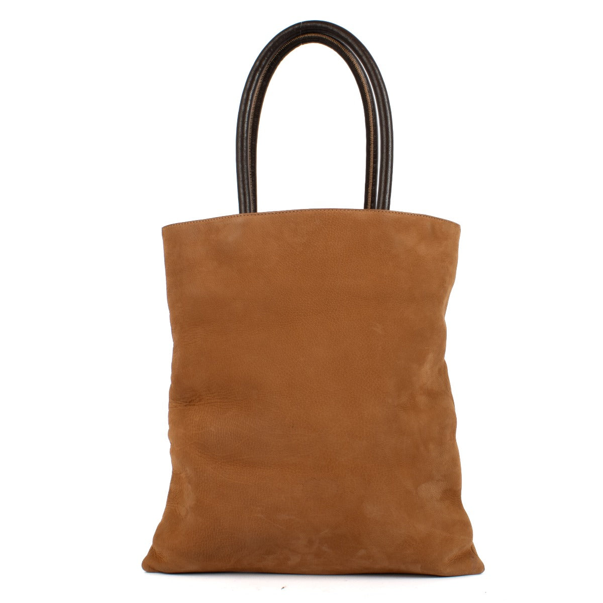 Shop safe online at Labellov in Antwerp, Brussels and Knokke this 100% authentic second hand Bulgari Brown Leather Limited Edition Top Handle Bag