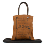 Shop safe online at Labellov in Antwerp, Brussels and Knokke this 100% authentic second hand Bulgari Brown Leather Limited Edition Top Handle Bag