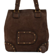 Shop safe online at Labellov in Antwerp, Brussels and Knokke this 100% authentic second hand Delvaux Brown Nubuck Tote Bag