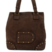 Shop safe online at Labellov in Antwerp, Brussels and Knokke this 100% authentic second hand Delvaux Brown Nubuck Tote Bag