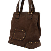 Shop safe online at Labellov in Antwerp, Brussels and Knokke this 100% authentic second hand Delvaux Brown Nubuck Tote Bag