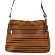 Shop 100% authentic Delvaux Fauve Toile Nuance Givry MM Baudrier Bag at Labellov.com.