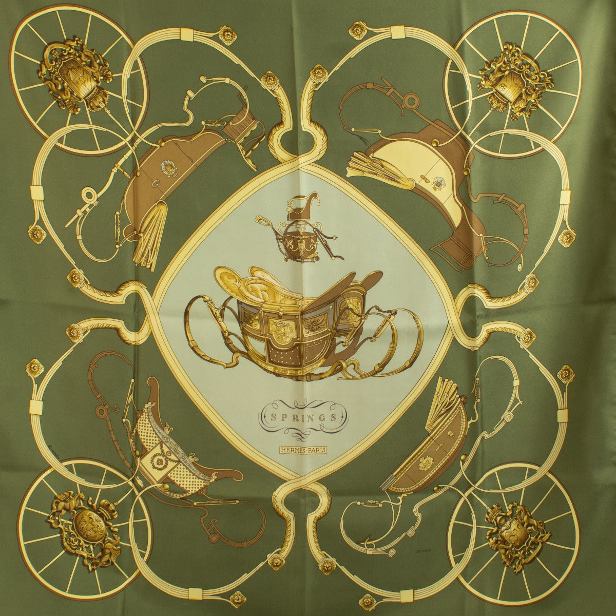 Shop 100% authentic Hermès Multicolor 90 Silk Scarf at Labellov.com.
