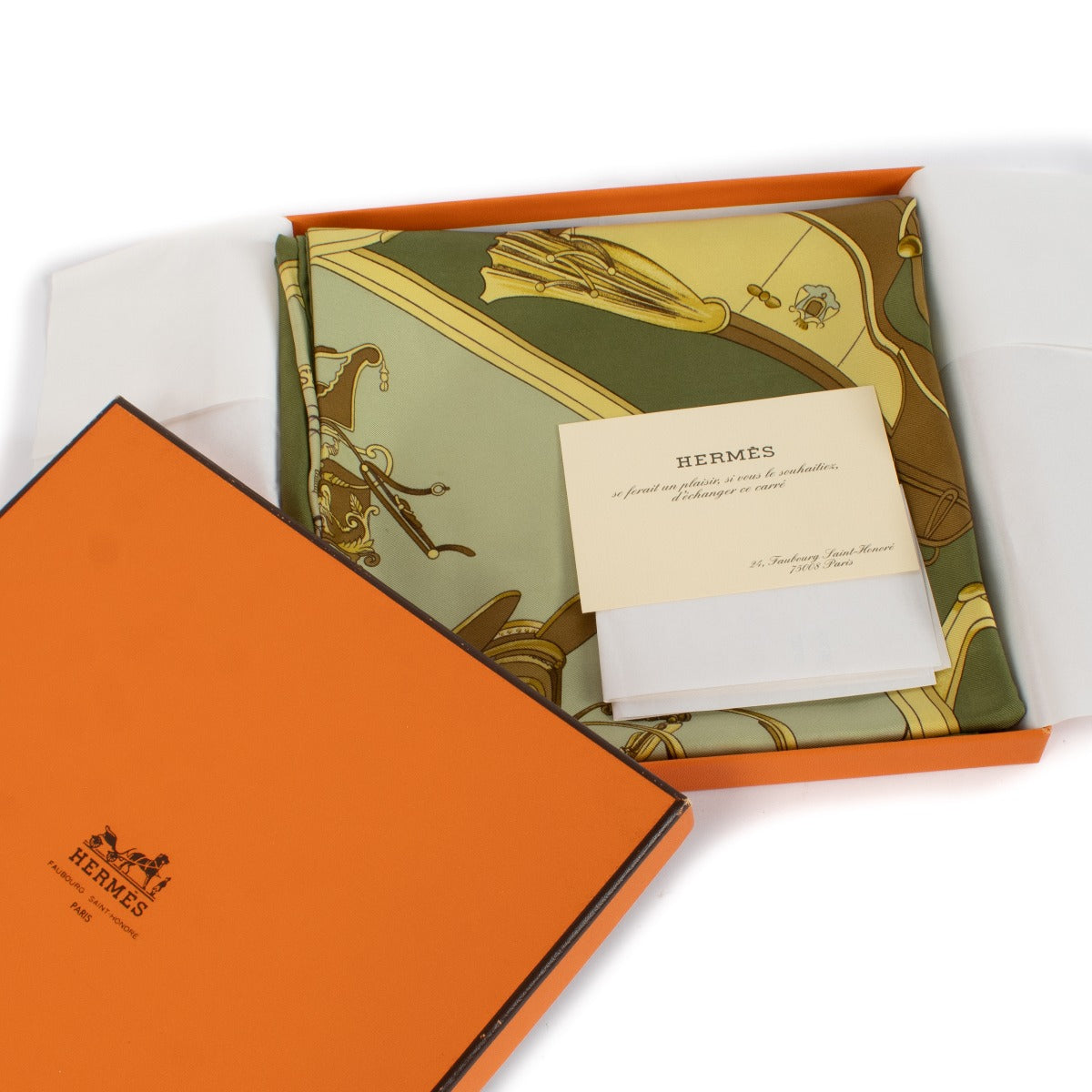 Shop 100% authentic Hermès Multicolor 90 Silk Scarf at Labellov.com.