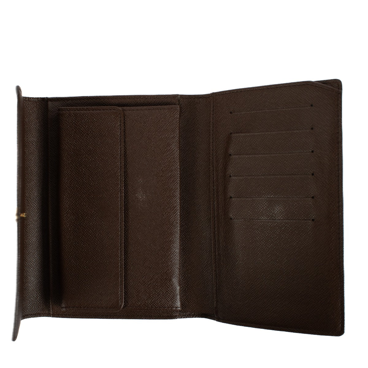 Shop safe online at Labellov in Antwerp, Brussels and Knokke this 100% authentic second hand Louis Vuitton Damier Ebene Porte-Tresor Etui Papiers Wallet