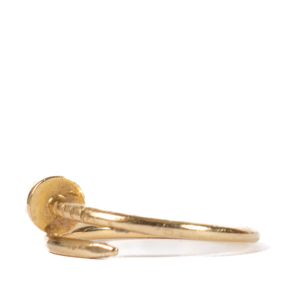 Shop safe online at Labellov in Antwerp, Brussels and Knokke this 100% authentic second hand Cartier Gold Small Juste Un Clou Ring - size 57