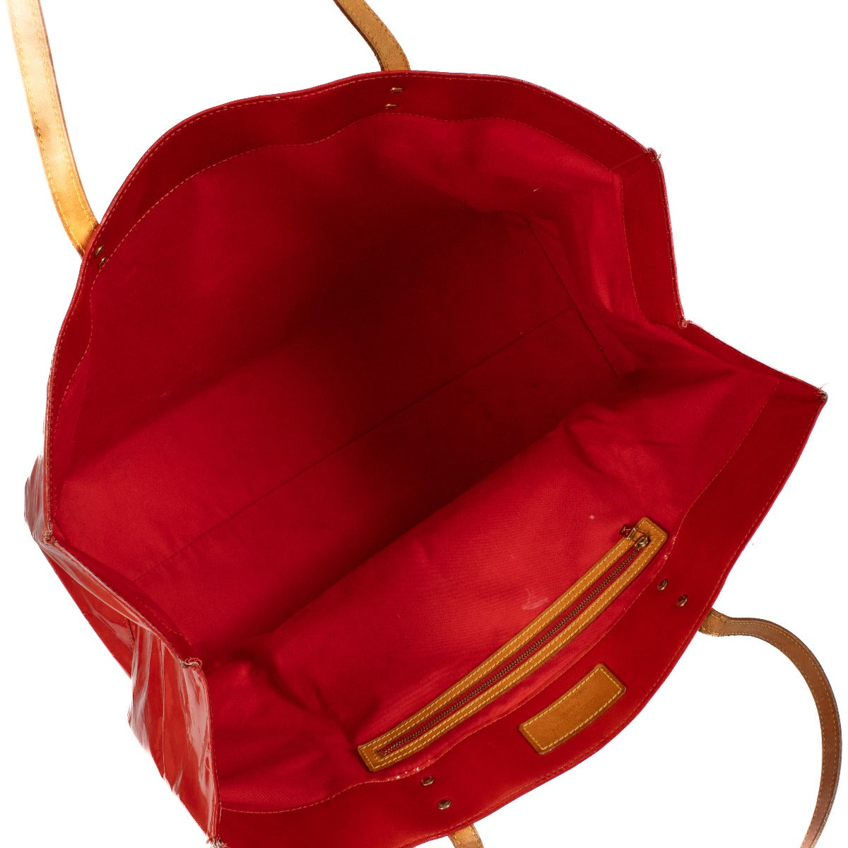 Sac Louis Vuitton Reade GM en Monogram Vernis rouge