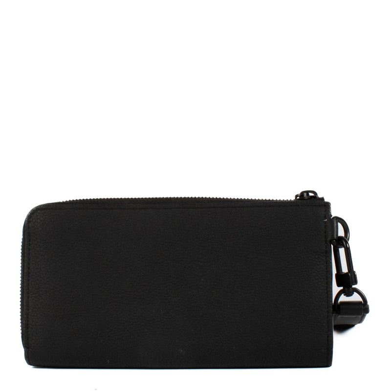 Louis Vuitton Black Zippy Aerogram Long Wallet