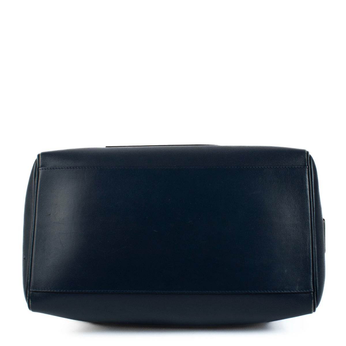 Shop 100% authentic Delvaux Blue Leather Louise Boston Bag at Labellov.com.