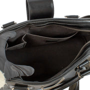 Shop 100% authentic Louis Vuitton Black Epi Leather Montaigne GM Bowling Bag at Labellov.com.