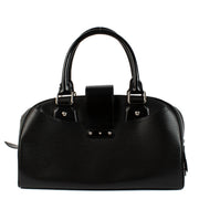 Shop 100% authentic Louis Vuitton Black Epi Leather Montaigne GM Bowling Bag at Labellov.com.