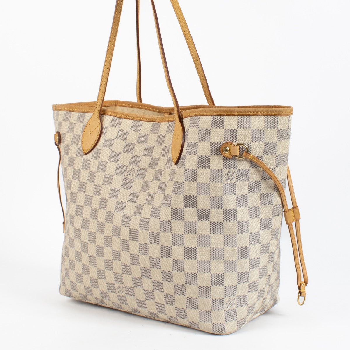 shop 100% authentic second hand Louis Vuitton Damier Azur Neverfull MM on Labellov.com