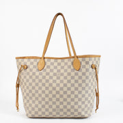 shop 100% authentic second hand Louis Vuitton Damier Azur Neverfull MM on Labellov.com
