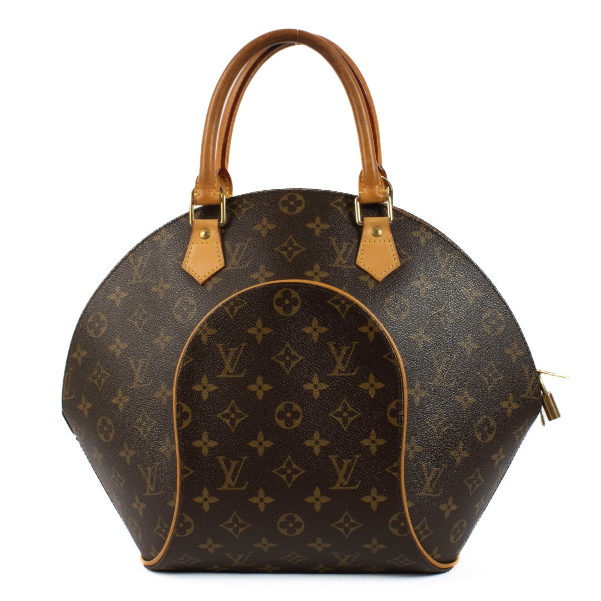 Shop safe online at Labellov in Antwerp, Brussels and Knokke this 100% authentic second hand Louis Vuitton Monogram Canvas Ellipse MM Top Handle Bag