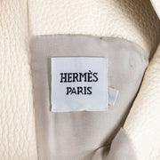 Authentic pre-loved Hermès Beige Deerskin Dress - Size 38 on Labellov.com