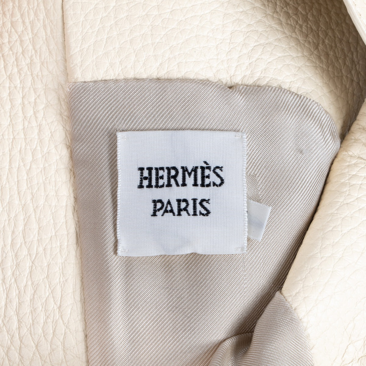 Authentic pre-loved Hermès Beige Deerskin Dress - Size 38 on Labellov.com