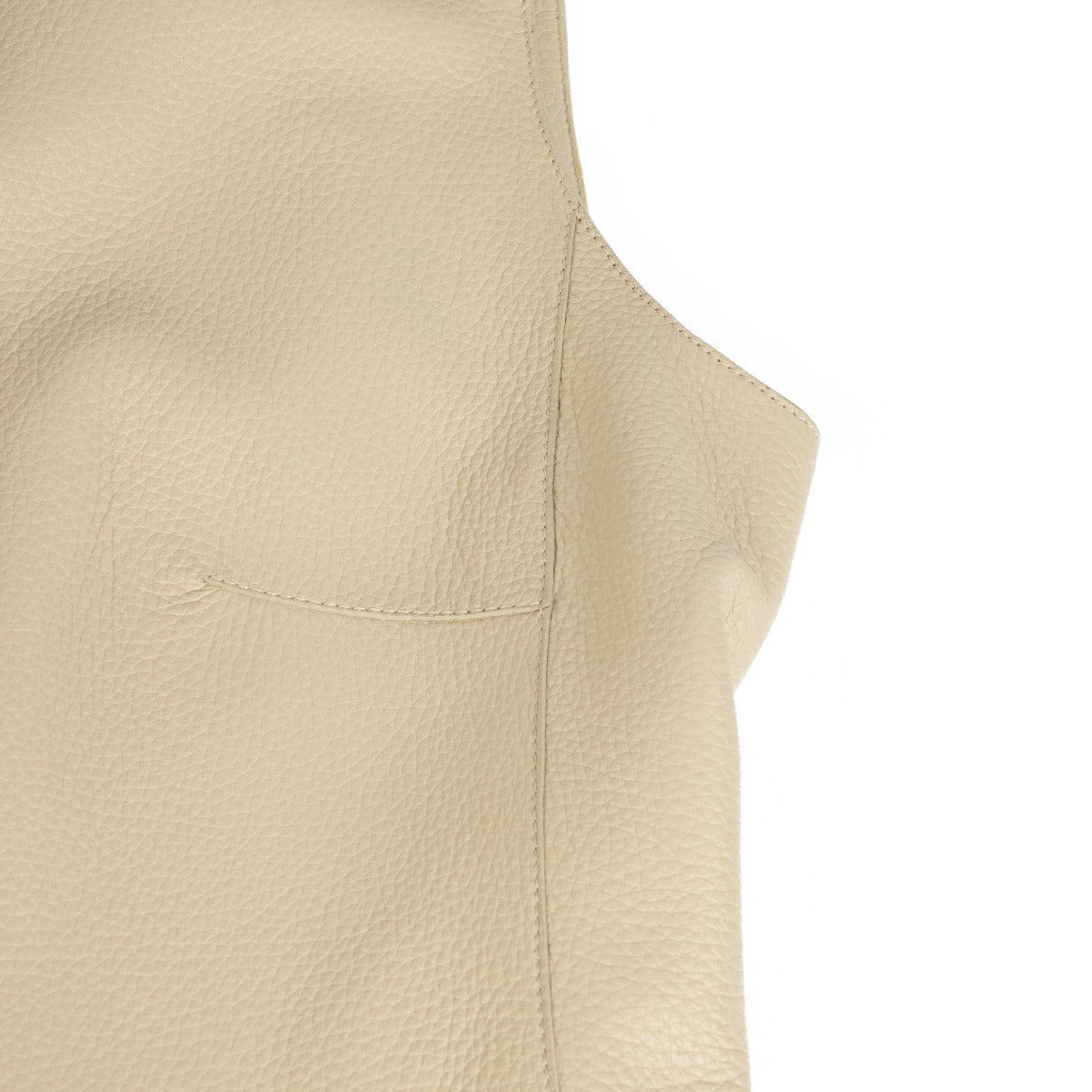 Authentic pre-loved Hermès Beige Deerskin Dress - Size 38 on Labellov.com