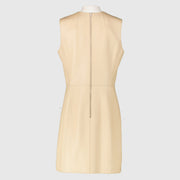 Authentic pre-loved Hermès Beige Deerskin Dress - Size 38 on Labellov.com