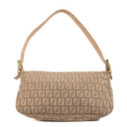 Shop 100% authentic Fendi Dusky Pink Zucchino FF Baguette Bag at Labellov.com.