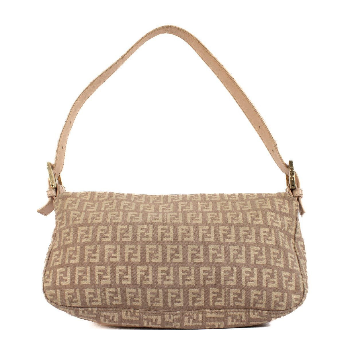 Shop safe online at Labellov in Antwerp, Brussels and Knokke this 100% authentic second hand Fendi Monogram Mini Pink Baguette Bag