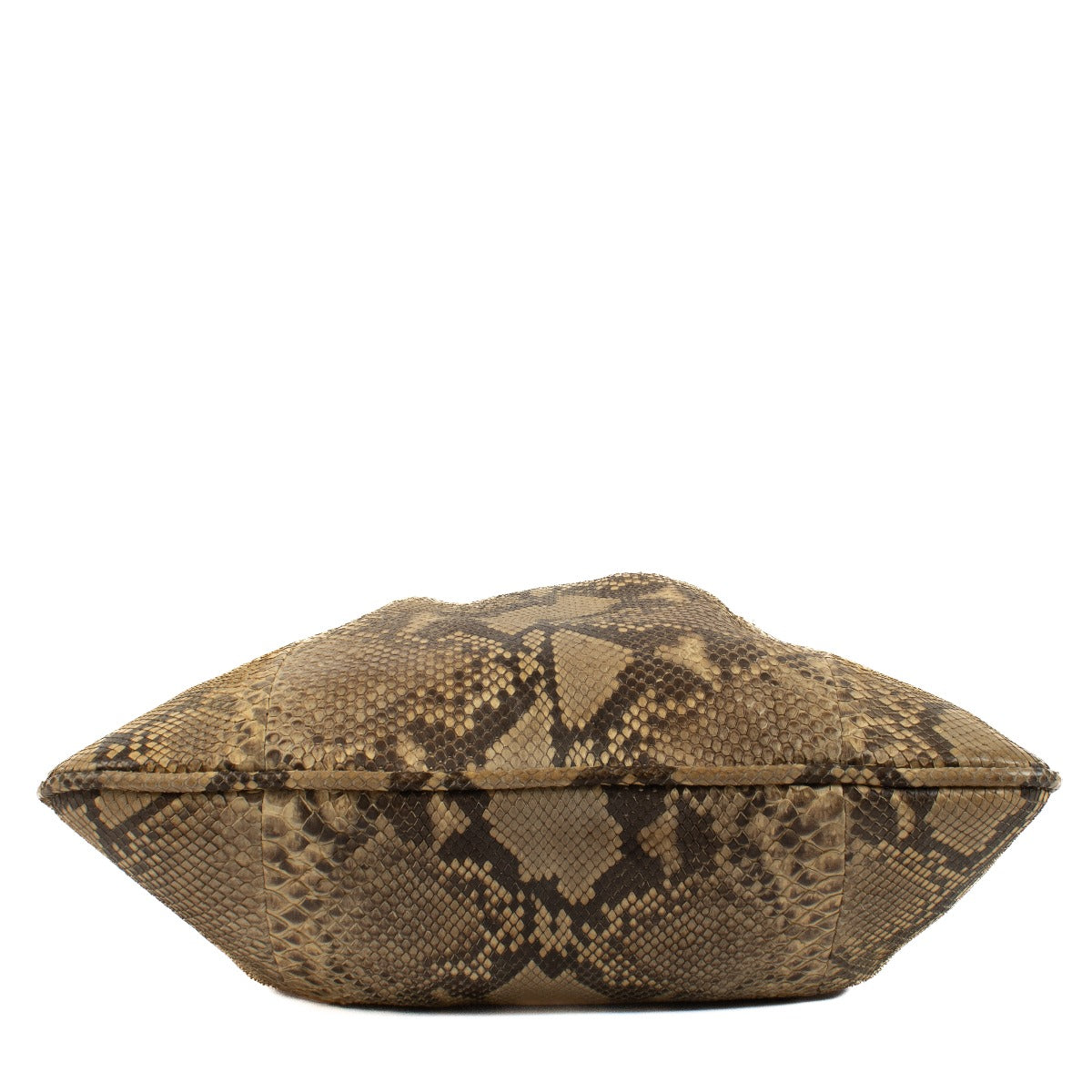 Shop 100% authentic Gucci Beige Python Bamboo Handle Shoulder bag at Labellov.com.