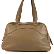Shop 100% authentic Prada Beige City Calf Bowling Bag at Labellov.com.
