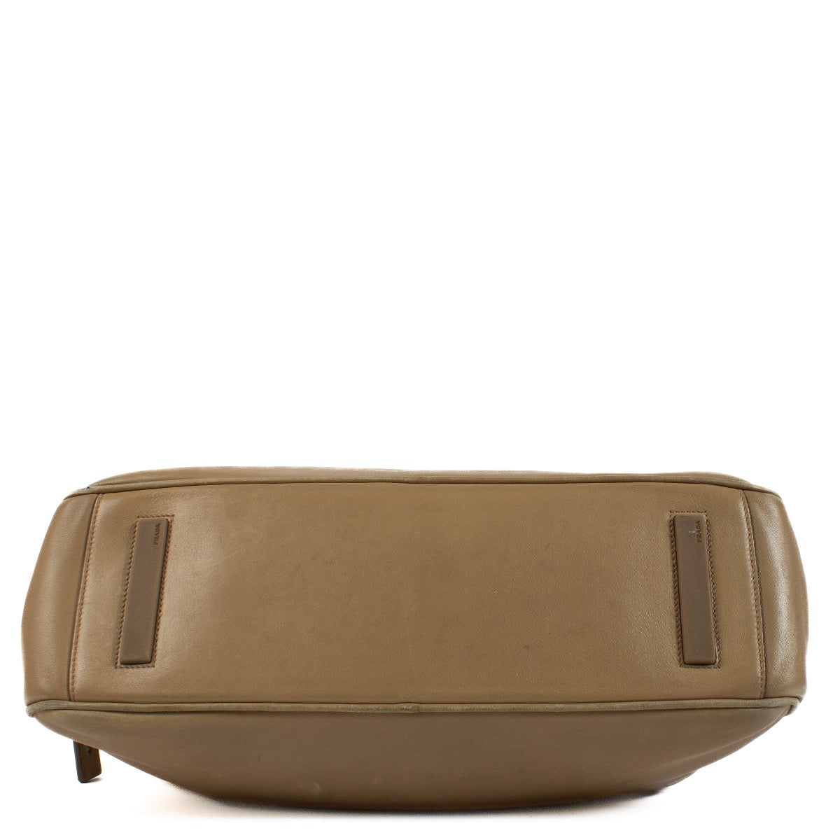 Shop 100% authentic Prada Beige City Calf Bowling Bag at Labellov.com.