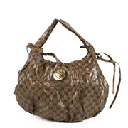 Gucci GG Crystal Canvas Hysteria Hobo Bag