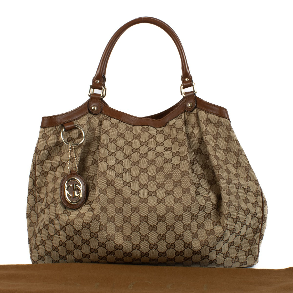 Gucci GG Canvas Sukey Tote Bag