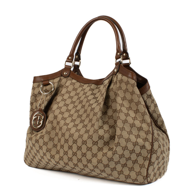 Gucci GG Canvas Sukey Tote Bag