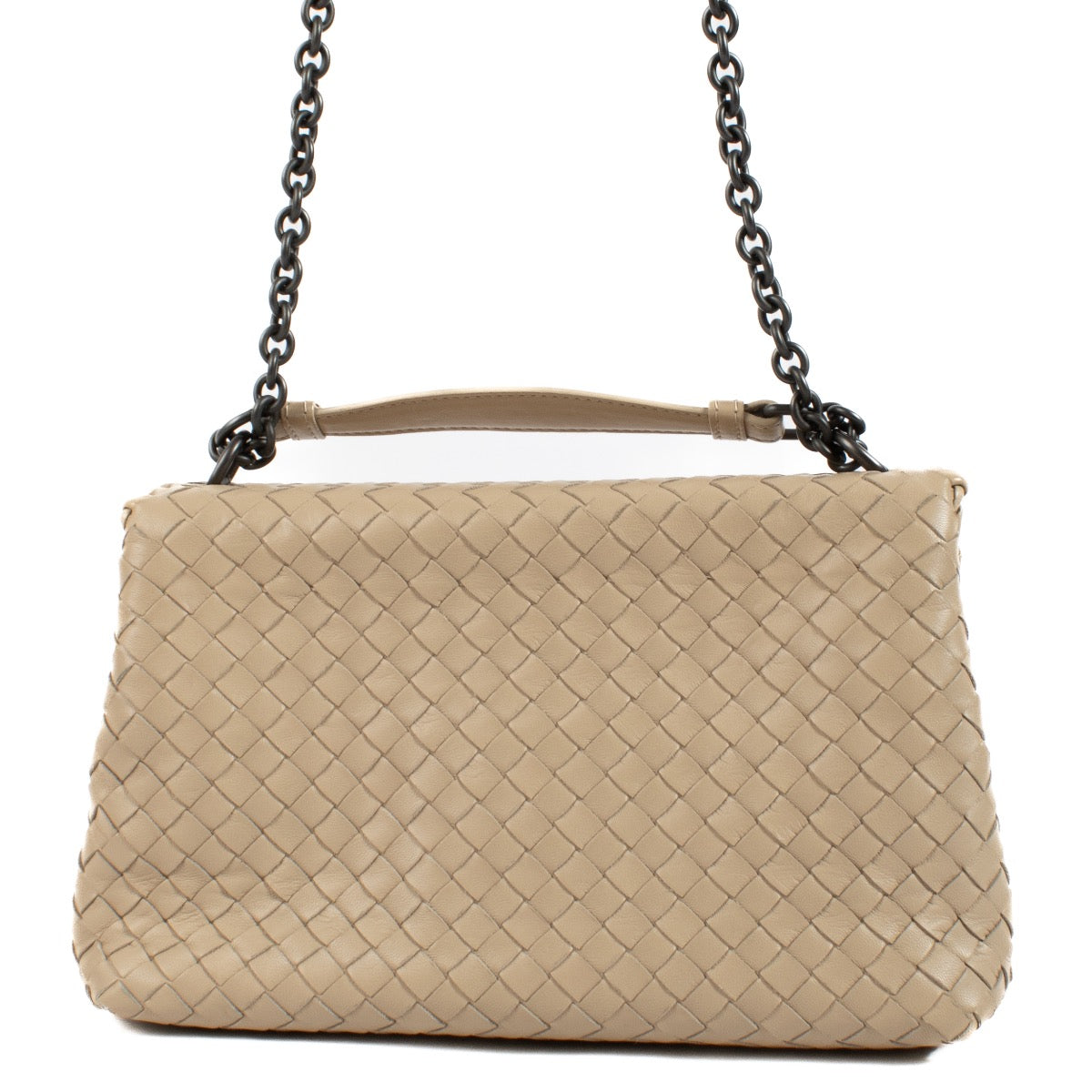 Shop 100% authentic second hand Bottega Veneta Beige Shoulder Bag on Labellov.com